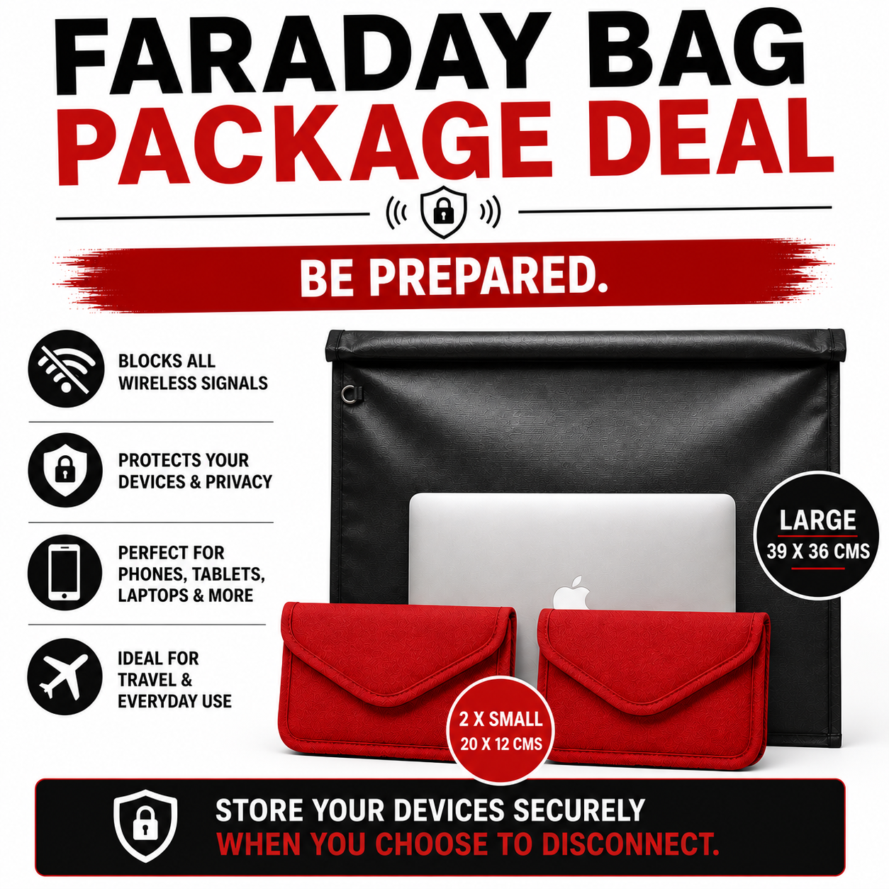 Faraday Bag Package Deal